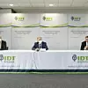 Ministerpräsident Dr. Reiner Haseloff zu Besuch bei IDT Biologika