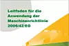 Leitfaden zur Maschinenrichtlinie in deutscher Sprache erschienen