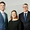 Philipp Lehner (Alpla), Saskia Wellhöfer-Meyer (Heinlein Plastik-Technik) und Walter Knes (Alplapharma)