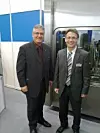 Peter Müller-Schärer (links) ist CEO der Müller-Gruppe, Ruedi Peterhans (rechts) ist Geschäftsführer der Müller AG Cleaning Solutions