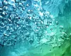 abstract water with bubbles