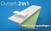Packungsbeilage Outsert 2in1