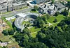 Aerial view of Bayer group headquarters in Leverkusen