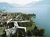 Blick auf den Hauptsitz von Nestlé im schweizerischen Vevey am Genfer See (Bild: Nestle)