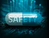 Pille mit Aufschrift SAFETY