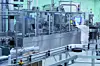 Das Integrated Bottle Center 120 in der Produktion bei Boehringer Ingelheim: Die Bedienung der kompletten Linie erfolgt über nur einen zentralen Touchscreen