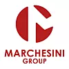 Rotes Marchesini Group Logo auf weißem Hintergrund